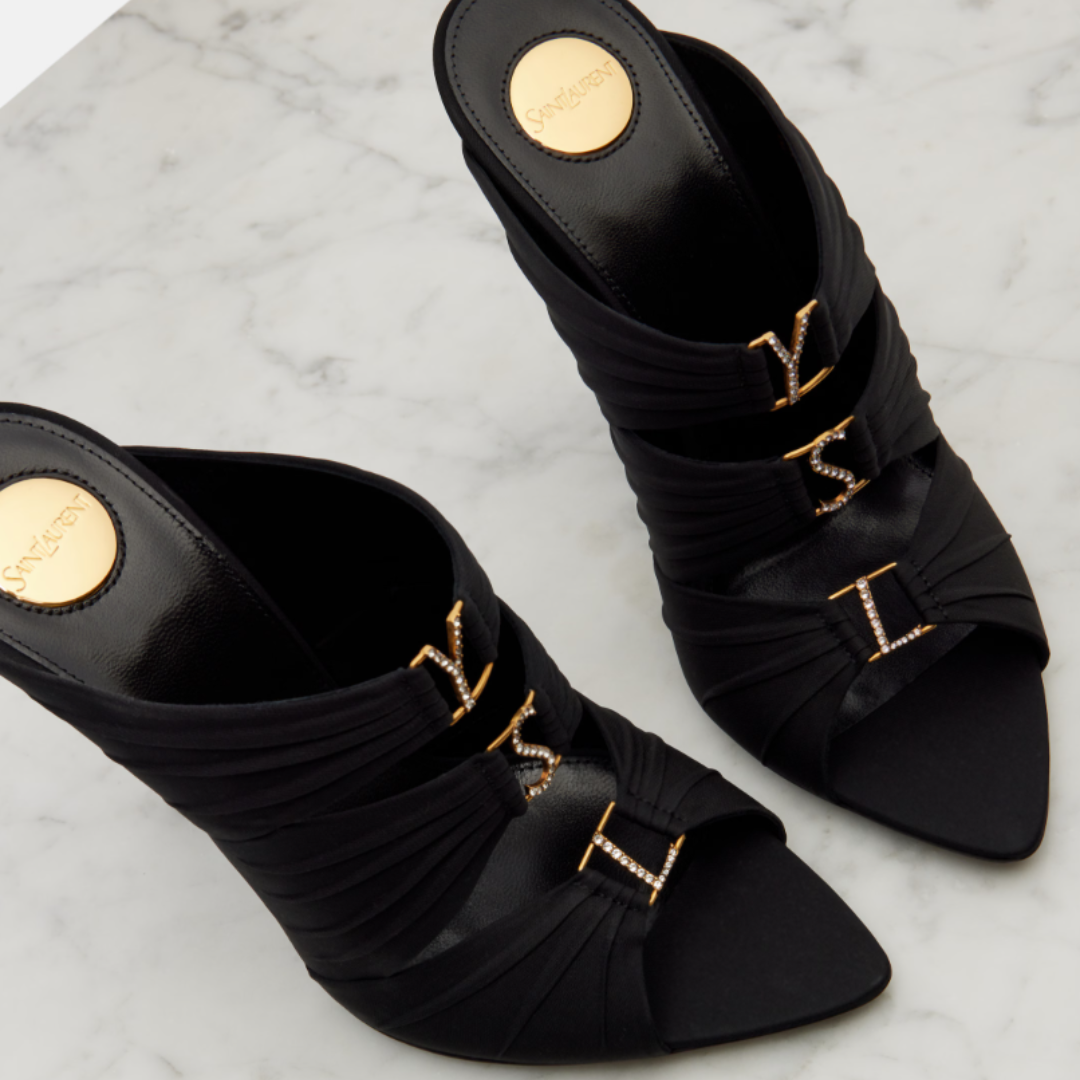 Saint Laurent Emilie Mules 110
